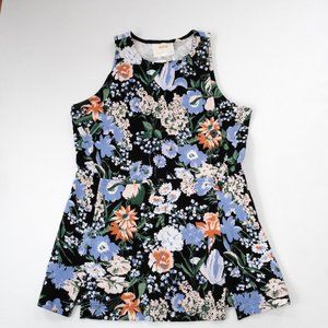 NEW ANTHROPOLOGIE Maeve Brenner Tank Top XS Floral Print